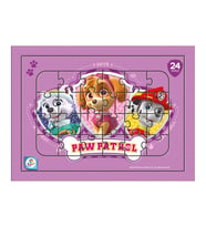 Laço Kids Paw Patrol Taslamalı 24 Parça Frame Puzz