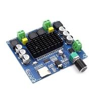 XH-A105 TDA7498 2x100W Bluetooth 5.0 Amfi Devresi  TF Kart ve AUX Girişli Ses Amplifikatörü