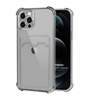 Microsonic Apple iPhone 12 Pro Max Card Slot Shock Kılıf Siyah