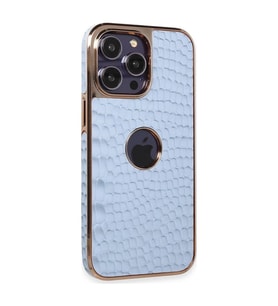 Apple İphone 14 Pro Max Kılıf Snake Kapak - Sierra Blue