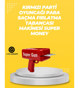 Elektrikli Parti Oyuncağı – Para Atan Tabanca