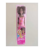 Barbie Bebek - Pembe Elbiseli Koyu Esmer - Gbk92-Hgm58