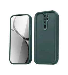 Redmi Note 8 Pro Kılıf Viera Silikon - Koyu Yeşil