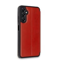 Galaxy A25 5g Kılıf Flip Cover - Kırmızı