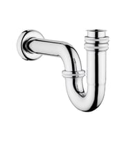 Vitra Lavabo Eviye Sifonu - P tipi - Krom