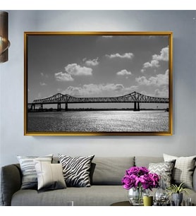 Altın Çerçeveli dekoratif tablo l504 (Gold)