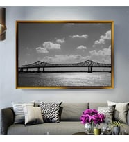 Altın Çerçeveli dekoratif tablo l504 (Gold)