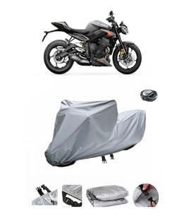 Triumph Street Triple RS  Su Geçirmez Motosiklet Brandası ARKA ÇANTA UYUMLU