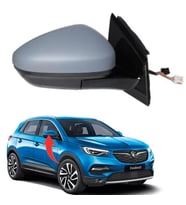 Opel Grandland 2017 Sonrası Elektrikli Ayna Camı Isıtmalı Sağ)