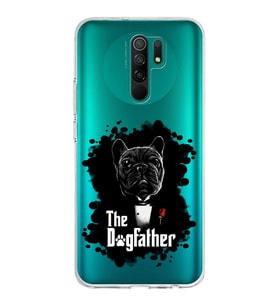 Xiaomi Redmi 9 Uyumlu Kapak Dog Father Tasarımlı Şeffaf Silikon Kılıf