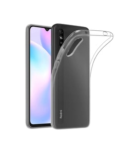 Xiaomi Redmi 9a Kılıf Lüx Şeffaf Silikon - Şeffaf