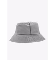 Düz Siyah Kova Şapka Balıkçı Şapka Bucket Hat Gri-Standart