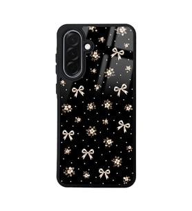 Lexroo Galaxy A36 Kılıf Kamera Korumalı Desenli Lusi Kılıf - Gold Fiyonk