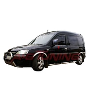 Opel Combo Krom Cam Çıtası Takımı 2001-2010 Paslanmaz Çelik