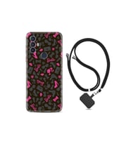 Tcl 30 Se Uyumlu Kılıf Excode Ipli Boyun Askılı Desenli Silikon Barbie And Shoes 1413