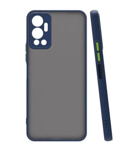 Coverzone infinix Hot 12 ile uyumlu K?l?f Hux Kapak ??k ve Dekoratif Model Toz Kir ve Darbelere Kar?? Koruma Y�kseltilmi? Kenarlar ile Ekstra Koruma Lacivert