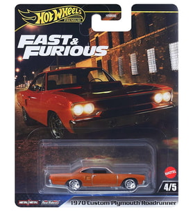 Hot Wheels Premium - Fast & Furious 1970 Custom Plymouth Roadrunner (1/64)