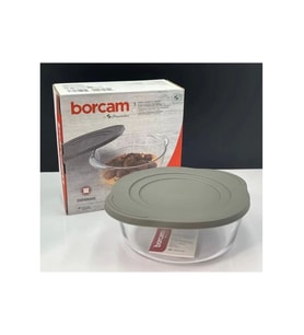 Paşabahçe 59123 Borcam Gri Kapaklı Tencere 1450cc