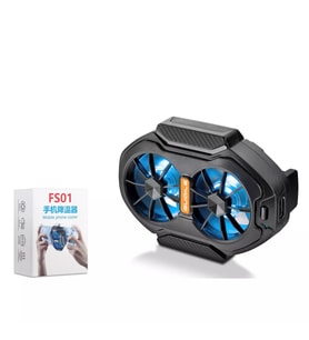 Hadron HDX4391 Şarjlı Bataryalı LED Işıklı Gaming Telefon Soğutucu Fan