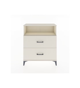 Arges Şifonyer Tek Raflı 2 Çekmeceli 88x30x106 Aytaşı-Aytaşı