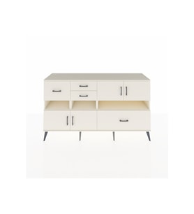 Kronos Konsol 5 Raflı 4 Çekmeceli 4 Kapaklı 176x59x99 Aytaşı-Aytaşı