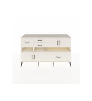 Kronos Konsol 5 Raflı 4 Çekmeceli 4 Kapaklı 176x59x99 Aytaşı-Aytaşı