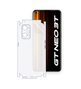 SChitec Realme GT NEO 3T Uyumlu Fullbody Arka Kaplama Hidrojel Koruyucu Film
