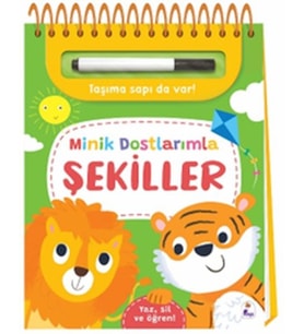 Minik Dostlarımla Şekiller – Yaz, Sil ve Öğren