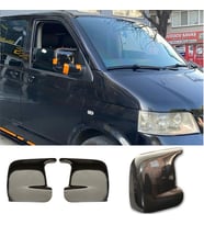 Vw Transporter T5 Batman Yarasa Ayna Kapağı Piona Black ABS 2004 2005 2006 2007 2008 2009