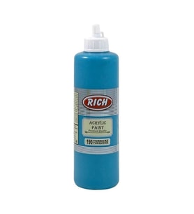 RİCH AKR-500-190 AKRİLİK BOYA 500 CC TURKUAZ