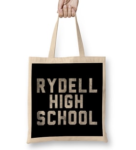 Grease Rydell High School Bez Çanta Uzun Saplı