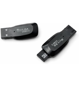 Micro SD Kart Okuyucu SDXC TF USB 2.0 T-Flash MicroSD TransFlash Hafıza Kartı Okuyucu Adaptör Yazıcı Mini Android Telefon Kamera PDA MP3 MP4 PC Mac Tablet TV Kutusu Uyumlu Kırmızı