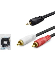 Hadron HDX1037(4646) Aux To 2rca Kablo 1.5mt (Beyaz)