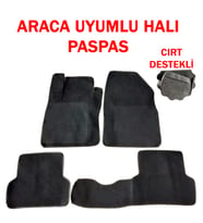 Clıo 3 Araca Uyumlu Halı Paspas