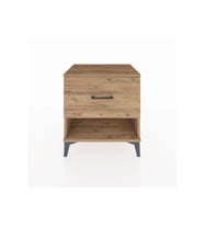 Hyperion Komodin Tek Çekmeceli 60x44x64 Çam-Çam
