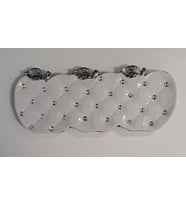 SADO KRİSTAL TAŞLI TEPSİ ELMA DESEN ( 35 x 14,5 cm )