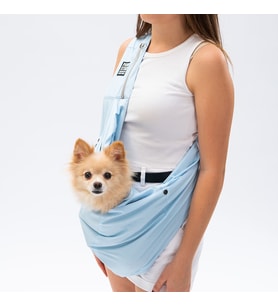 Pawstar Mavi Crossbody Küçük Irk Köpek Çapraz Taşıma Çantası