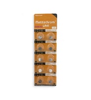Mettzchrom Ag3 LR41 384 L736 1.5V Düğme Pil 10'lu