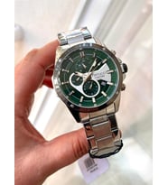 Ferrucci FCF059510 Tasarım Model Çelik Fonksiyonlu ve Takvimli Erkek Kol Saati (Yeşil Gümüş)
