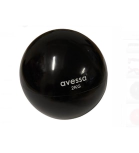 Avessa Ptb-40 Tonıng Ball Pilates Ağırlık Topu 2 Kg (Siyah)