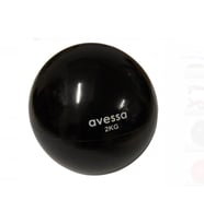 Avessa Ptb-40 Tonıng Ball Pilates Ağırlık Topu 2 Kg (Siyah)