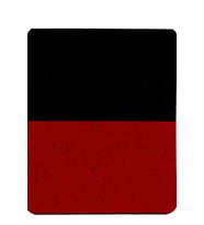 Kırmızı Siyah Kum Tip Kaymaz Taban Optik Bilgisayar Notebook Mouse Pad Mouseped