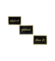 Numa Concept Sabret Şükret Dua Et 3'lü Set -siyahgold