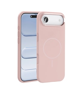 Apple iPhone 17 Air Kılıf M-Safe Şarj Özellikli Metal Kamera Çerçeveli Zore Edi Silikon Kapak