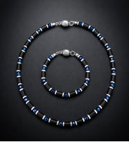 Hematit Güç ve Koruyucu Enerji Kolye Bileklik Seti (Çok Renkli)