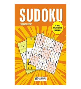 Sudoku Turuncu Kitap - Üç Farklı Zorluk Seviyesi 159 Bulmaca