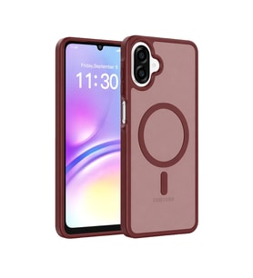 Samsung Galaxy A07 4g Jota Magsafe Kapak - Bordo