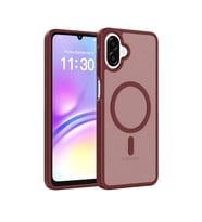 Samsung Galaxy A07 4g Jota Magsafe Kapak - Bordo