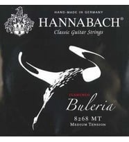 Hannabach 8268MT Flamenko Gitar Alt 3'lü Tel Seti (Profesyonel - Yedek Bas Takımı)  Medium Tension (Orta), Sadece 4-5-6. Teller (E-A-D), Flamenko İçin Sert ve Parlak Atak  Ölçüler: 4/4 Standart Flamenko Gitar