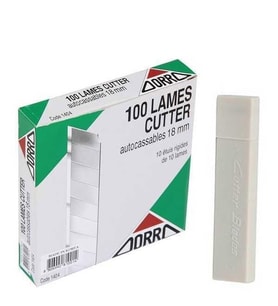 ZORRO Geniş Maket Bıçağı Yedeği (10 Adetlik Tüp)